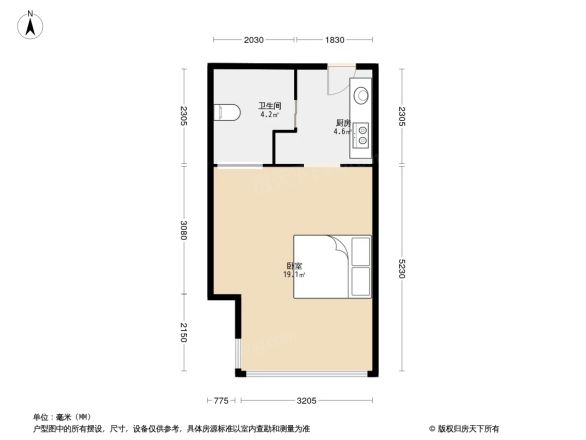 奥克斯缔逸城商住楼户型图
