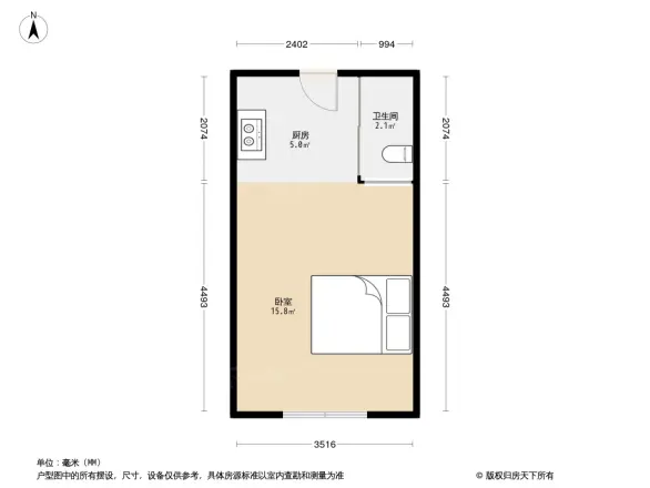 万科天河御品户型图