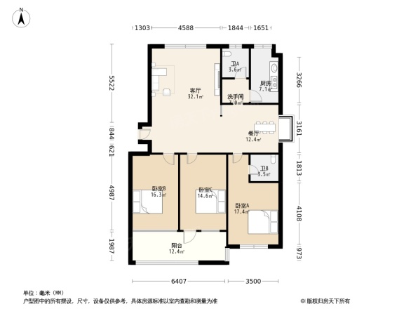 凯泰养生庄园户型图