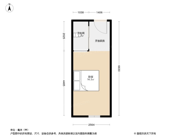 万科天河御品户型图
