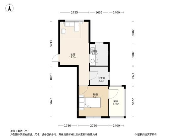 东安景苑户型图