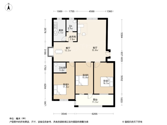 凯泰养生庄园户型图