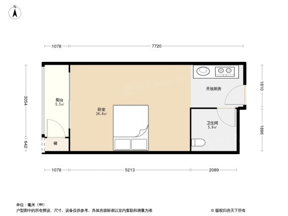 麓湖盛景小区户型图