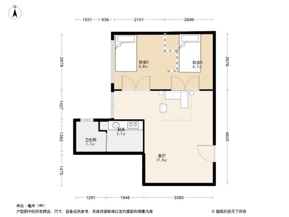蝶翠新居户型图