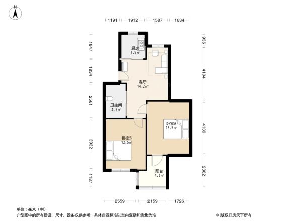 七古登教委宿舍户型图