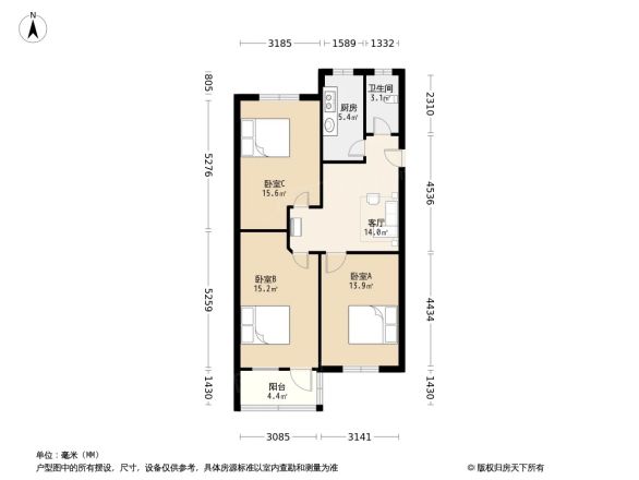 七古登教委宿舍户型图