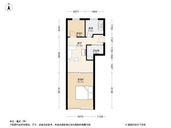 河罕上户型图