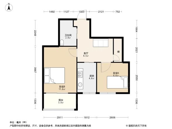 锦绣文澜阁户型图