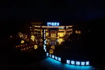 碧桂园·翘楚棠实景图夜