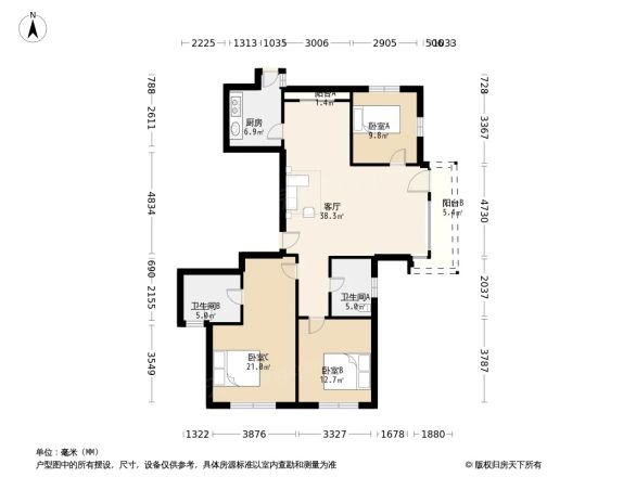 钱王文化广场户型图