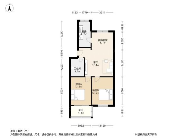墅林苑户型图