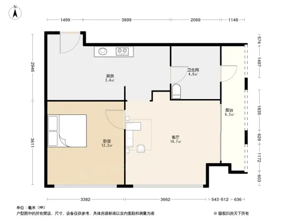 东和时代户型图