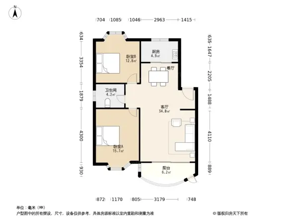 香樟公寓户型图