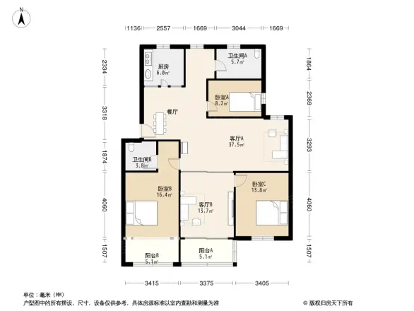 安居苑户型图