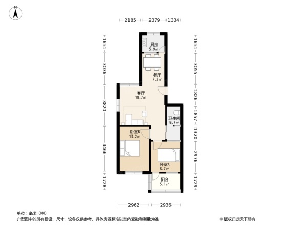 东山小区户型图