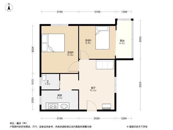 灯塔新村小区户型图