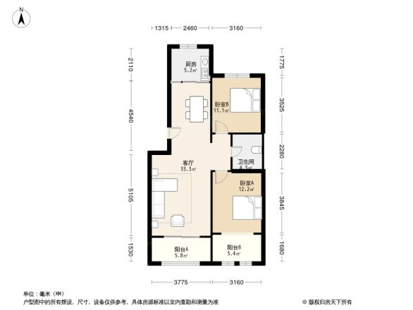 吉上太和城户型图