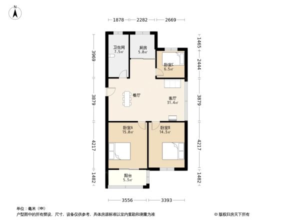 弘润名苑户型图