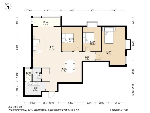 珍泉颐园户型图