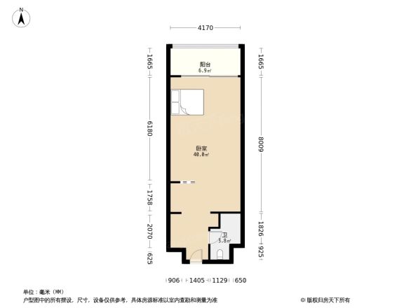 城投中湾广场户型图