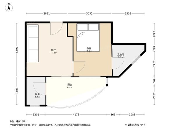 华庭云顶户型图