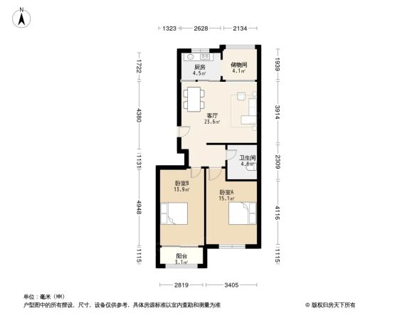 吉上太和城户型图