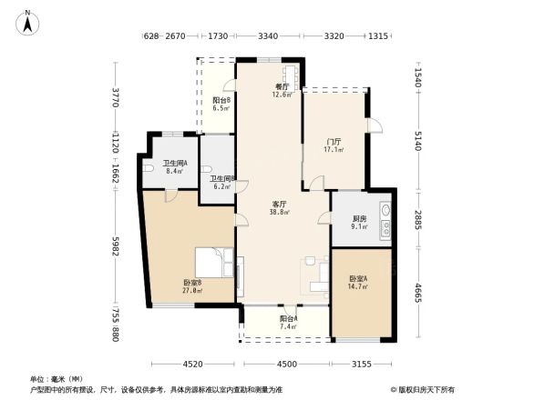 新湖香格里拉户型图