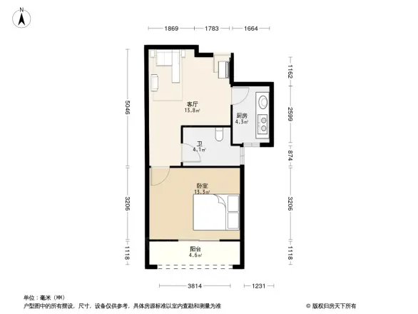 合铁家园户型图