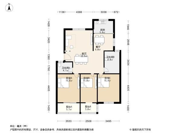 弘润名苑户型图