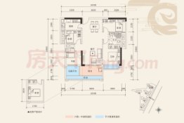 龙凤雅苑4室2厅1厨2卫建面98.00㎡