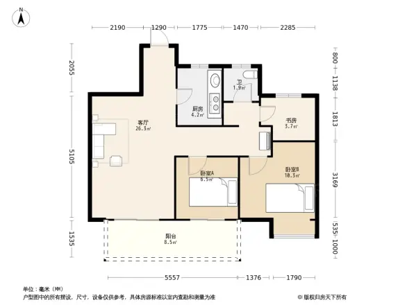 融信澜天户型图
