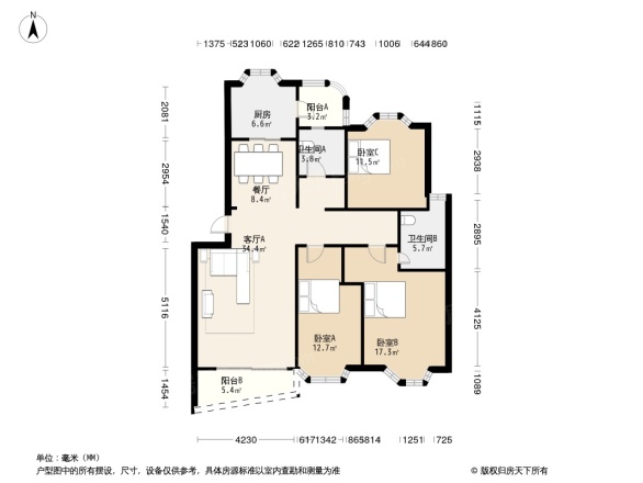 江东小康城户型图
