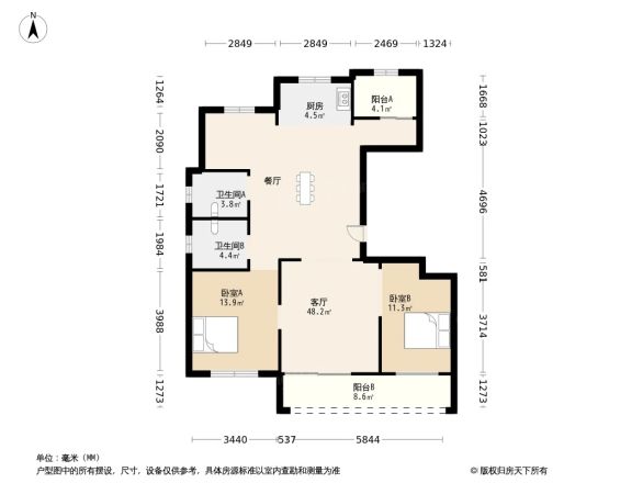 时代望府户型图