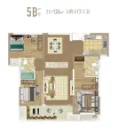 5B-建面约126㎡