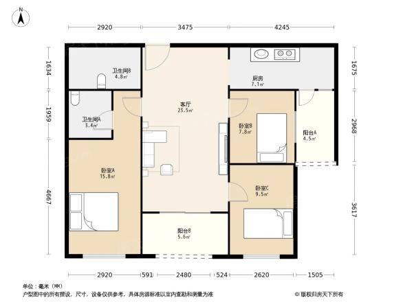 俊发生态半岛河畔俊园户型图