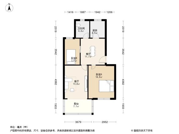 金山南区户型图