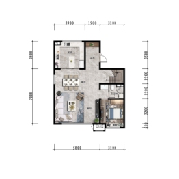 龙湖 远创·学樘府4室2厅1厨4卫建面186.00㎡