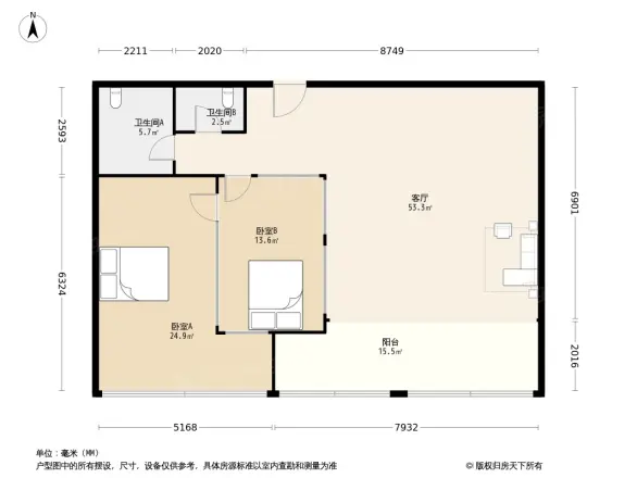 凤鑫大厦户型图