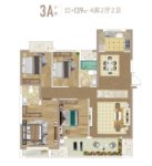 3A-建面约139㎡