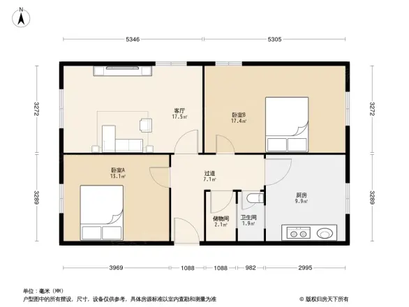 福临小区户型图