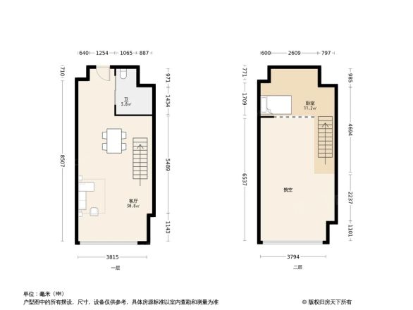印象湾户型图