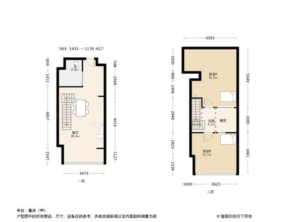 印象湾户型图