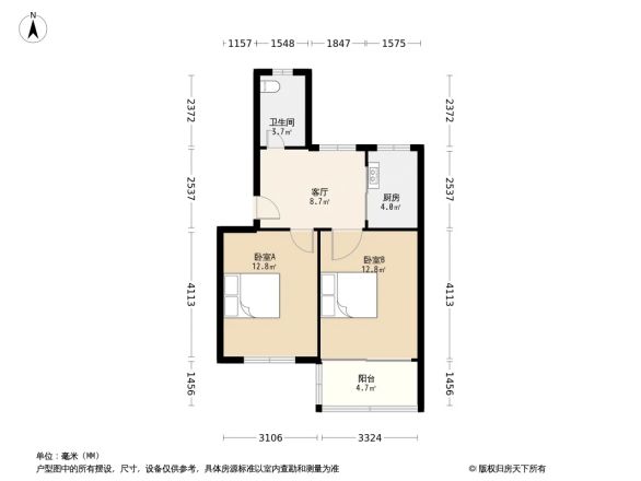 中兴路793弄小区户型图