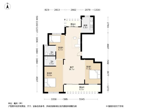 时代望府户型图