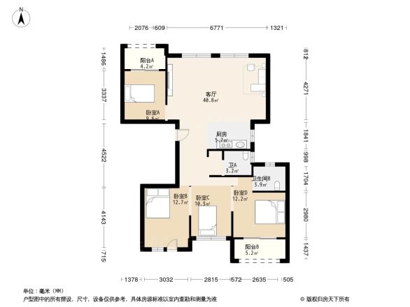 时代望府户型图