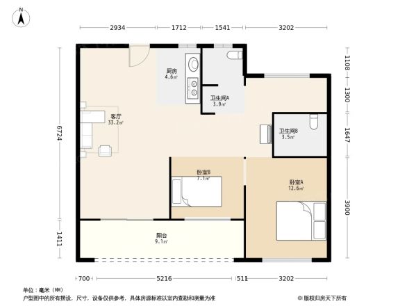 时代望府户型图
