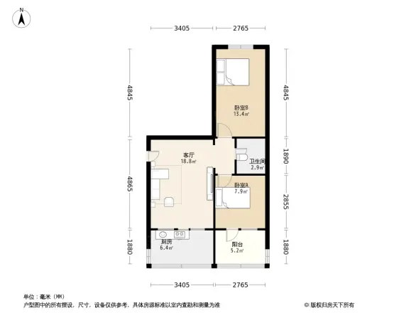 福临小区户型图