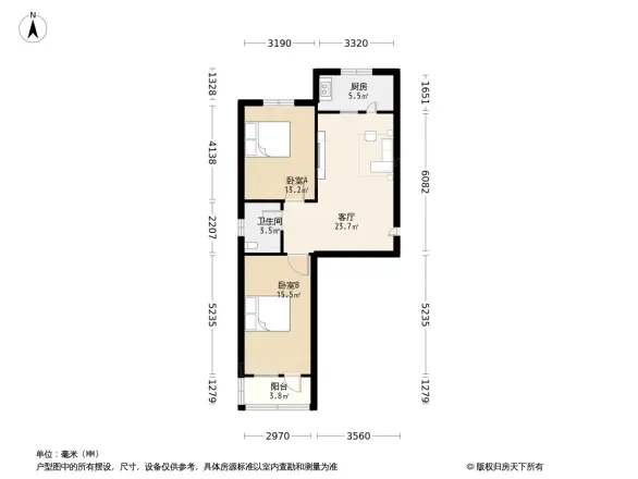 八家庄怡园户型图