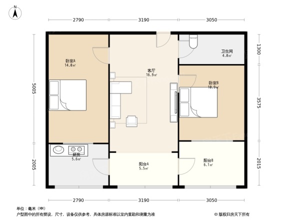 和平雅居户型图