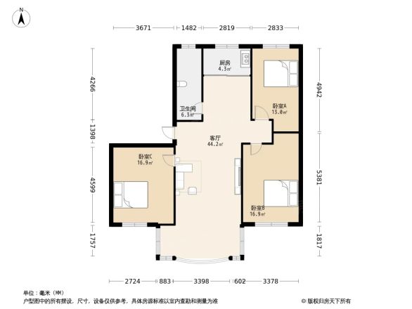 祥瑞福园户型图